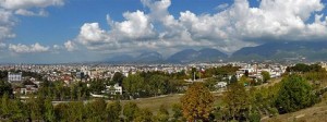 Tirana From Varrezat e Dëshmorëve (Martyr's cemetary)