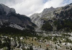 Valbona valley from near the Valbone Thethi pass
